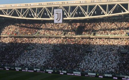Allianz Stadium con i tifosi della Juventus