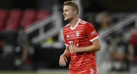 De Ligt con la maglia del Bayern Monaco