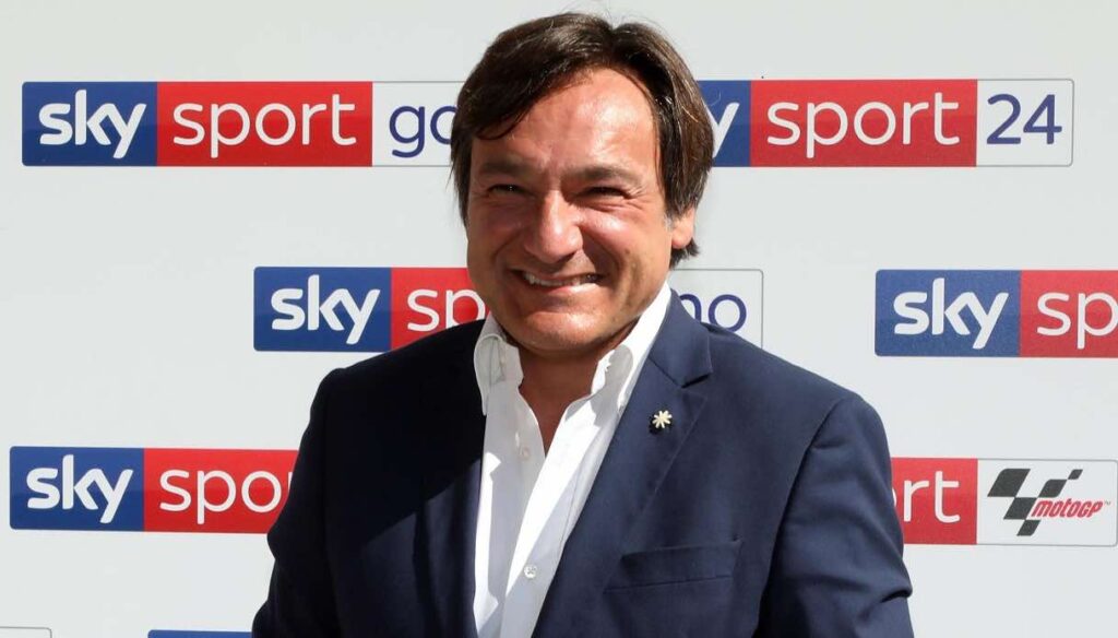 Il giornalista di Sky Sport Fabio Caressa
