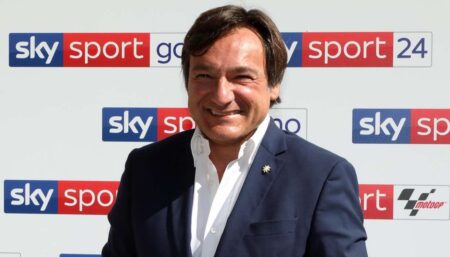Il giornalista di Sky Sport Fabio Caressa