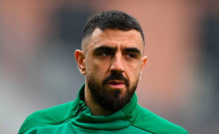Francesco Magnanelli con la maglia del Sassuolo