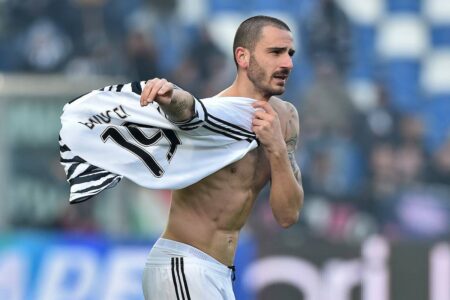 Leonardo Bonucci in maglia Juve