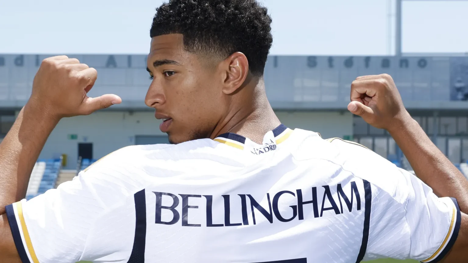 Jude Bellingham in maglia Real Madrid