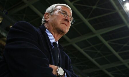 Marcello Lippi in panchina