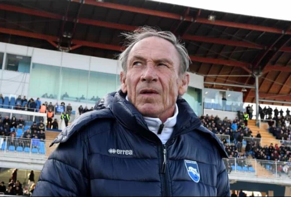 Zdeněk Zeman alla guida del Pescara