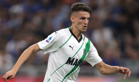 Daniel Boloca giocatore del Sassuolo