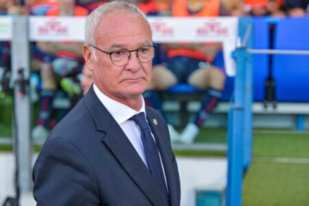 Claudio Ranieri, allenatore del Cagliari