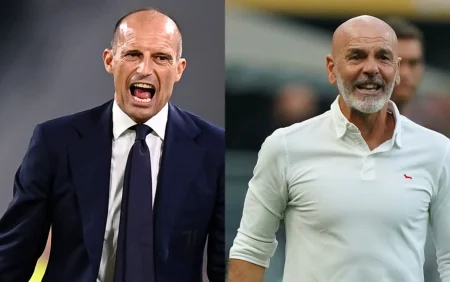 Massimiliano Allegri e Stefano Pioli
