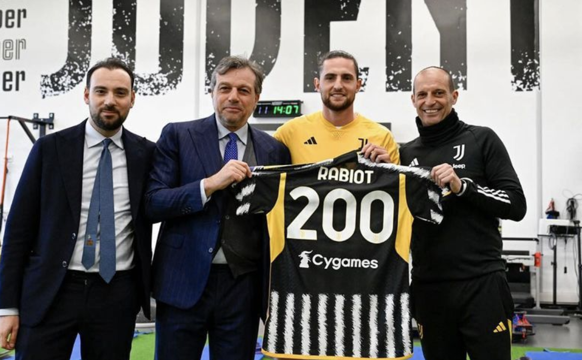 Adrien Rabiot 200 presenze