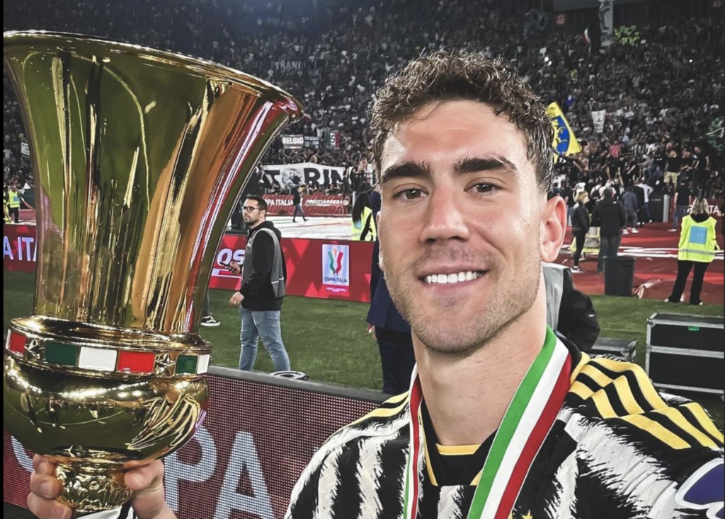 Dusan Vlahovic Coppa Italia