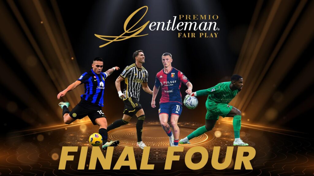 Premio Gentleman Fairplay Serie A Vlahovic Lautaro Martinez
